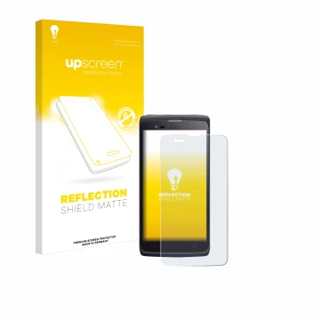 Face avant d’un emballage produit avec le logo de la marque upscreen. À côté, l’appareil Almex cruise.1 est représenté avec la