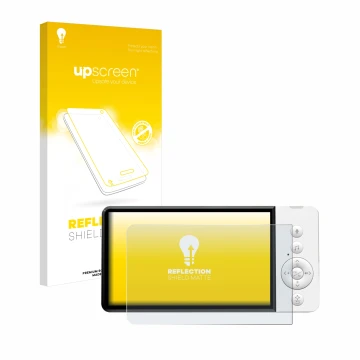 Face avant d’un emballage produit avec le logo de la marque upscreen. À côté, l’appareil GHB ABM720 est représenté avec la pro