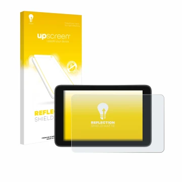 Face avant d’un emballage produit avec le logo de la marque upscreen. À côté, l’appareil YoloLiv YoloBox Ultra est représenté 