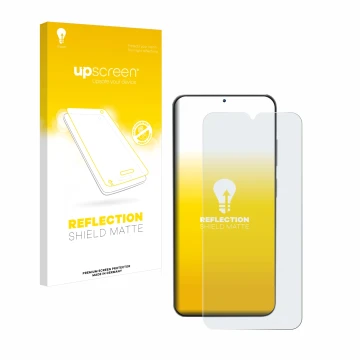 Face avant d’un emballage produit avec le logo de la marque upscreen. À côté, l’appareil Doogee N55 est représenté avec la pro