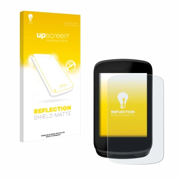 Face avant d’un emballage produit avec le logo de la marque upscreen. À côté, l’appareil Magene C606 est représenté avec la pr