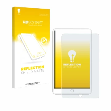 Face avant d’un emballage produit avec le logo de la marque upscreen. À côté, l’appareil Mechen H1 est représenté avec la prot