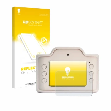 Face avant d’un emballage produit avec le logo de la marque upscreen. À côté, l’appareil Hoppstar Expert Laurel est représenté