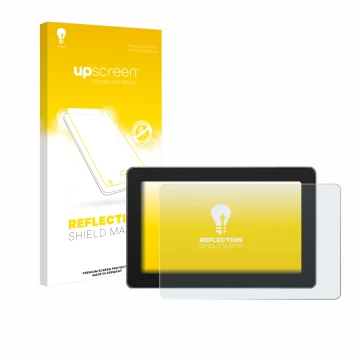 Face avant d’un emballage produit avec le logo de la marque upscreen. À côté, l’appareil SmallHD Indie 5 est représenté avec l