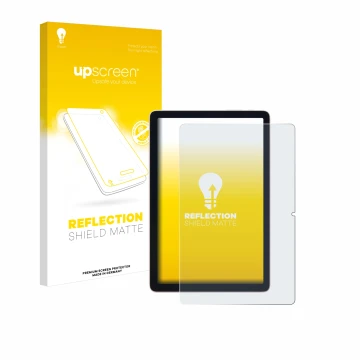 Face avant d’un emballage produit avec le logo de la marque upscreen. À côté, l’appareil Doogee T10 Pro est représenté avec la