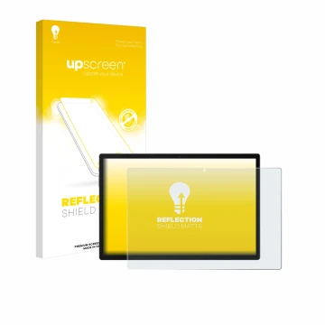 Face avant d’un emballage produit avec le logo de la marque upscreen. À côté, l’appareil Meswao MES-B2 14