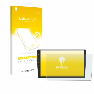 Face avant d’un emballage produit avec le logo de la marque upscreen. À côté, l’appareil Eonon ua12s plus-6g est représenté av