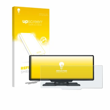 Face avant d’un emballage produit avec le logo de la marque upscreen. À côté, l’appareil Lamto 9.26