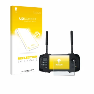 Face avant d’un emballage produit avec le logo de la marque upscreen. À côté, l’appareil Toslon XR500 est représenté avec la p