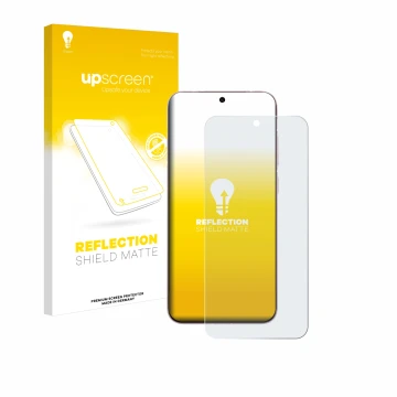 Face avant d’un emballage produit avec le logo de la marque upscreen. À côté, l’appareil Vivo X200 Pro mini est représenté ave