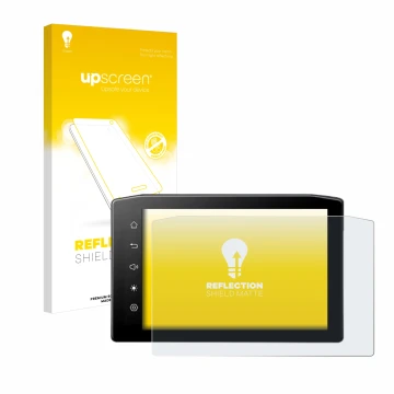 Face avant d’un emballage produit avec le logo de la marque upscreen. À côté, l’appareil Ekiy MTC07 6.25