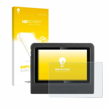 Face avant d’un emballage produit avec le logo de la marque upscreen. À côté, l’appareil Launch X-431 V+ 5.0 Pro3S est représe