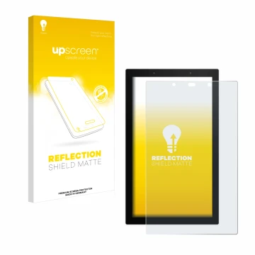 Face avant d’un emballage produit avec le logo de la marque upscreen. À côté, l’appareil SONOFF NSPanel Pro 120 est représenté