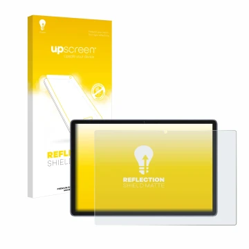 Face avant d’un emballage produit avec le logo de la marque upscreen. À côté, l’appareil Juedur R900 10