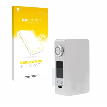 Face avant d’un emballage produit avec le logo de la marque upscreen. À côté, l’appareil Lost Vape Centaurus M200 est représen