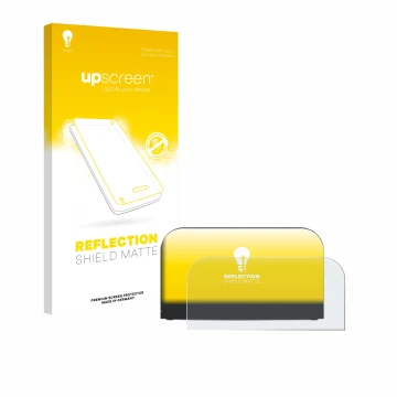 Face avant d’un emballage produit avec le logo de la marque upscreen. À côté, l’appareil Nintendo Switch 2 Station est représe