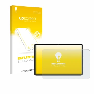 Face avant d’un emballage produit avec le logo de la marque upscreen. À côté, l’appareil Meberry M8 est représenté avec la pro