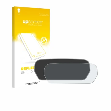 Face avant d’un emballage produit avec le logo de la marque upscreen. À côté, l’appareil Audi S3 8Y (2024) est représenté avec