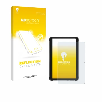 Face avant d’un emballage produit avec le logo de la marque upscreen. À côté, l’appareil Hotwav R10 Pro est représenté avec la