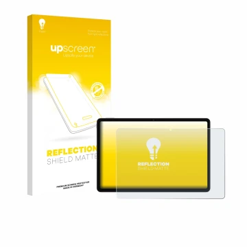 Face avant d’un emballage produit avec le logo de la marque upscreen. À côté, l’appareil Xiaomi Redmi Pad 2 est représenté ave