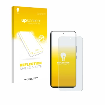 Face avant d’un emballage produit avec le logo de la marque upscreen. À côté, l’appareil Infinix GT 30 Pro est représenté avec