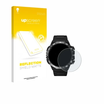 Face avant d’un emballage produit avec le logo de la marque upscreen. À côté, l’appareil HOIFA S11 1.39