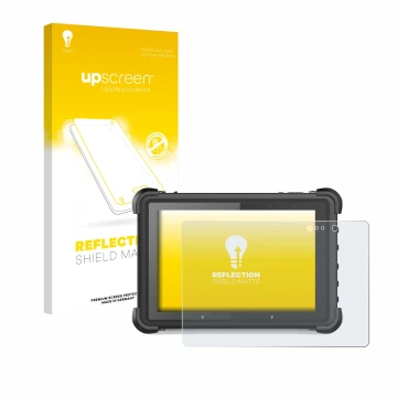 Face avant d’un emballage produit avec le logo de la marque upscreen. À côté, l’appareil MSI ND52 est représenté avec la prote