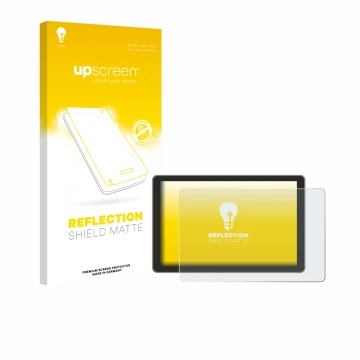 Face avant d’un emballage produit avec le logo de la marque upscreen. À côté, l’appareil Victron Energy GX Touch 70 BPP9004550