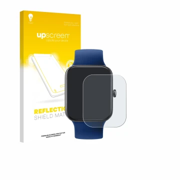 Face avant d’un emballage produit avec le logo de la marque upscreen. À côté, l’appareil Decathlon CW500 M est représenté avec
