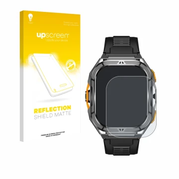Face avant d’un emballage produit avec le logo de la marque upscreen. À côté, l’appareil Stahlgear Thor 3.0 est représenté ave
