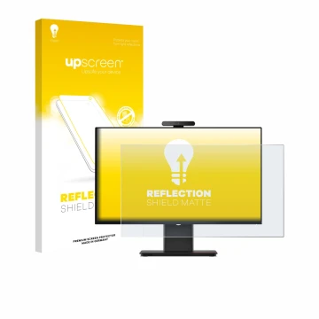 Face avant d’un emballage produit avec le logo de la marque upscreen. À côté, l’appareil Lenovo ThinkCentre M70a Gen 6 est rep