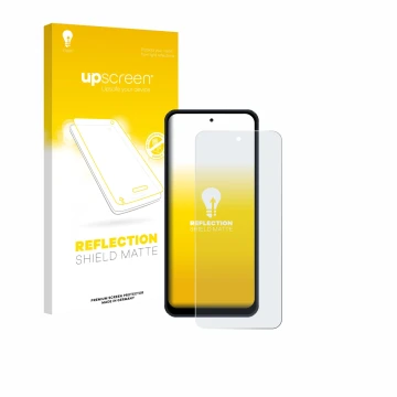 Face avant d’un emballage produit avec le logo de la marque upscreen. À côté, l’appareil Acer Acerone Liquid S262F5 est représ