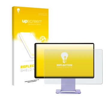 Face avant d’un emballage produit avec le logo de la marque upscreen. À côté, l’appareil Sotsu FlipAction Touch 14