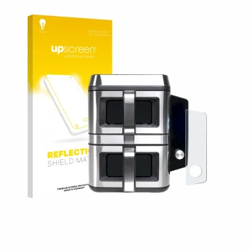 Face avant d’un emballage produit avec le logo de la marque upscreen. À côté, l’appareil KOENIC KTAF-TR est représenté avec la