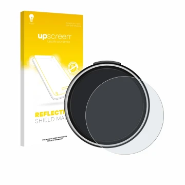 Face avant d’un emballage produit avec le logo de la marque upscreen. À côté, l’appareil OOONO CO-Driver NO2 Plus est représen
