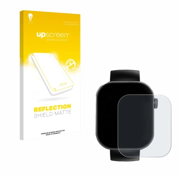 Face avant d’un emballage produit avec le logo de la marque upscreen. À côté, l’appareil Cillso T80 2.01