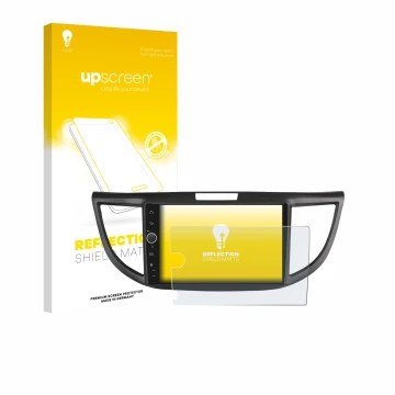 Face avant d’un emballage produit avec le logo de la marque upscreen. À côté, l’appareil Joying Car Radio 9