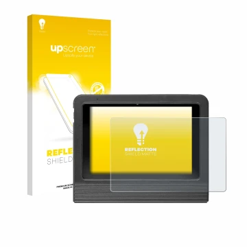 Face avant d’un emballage produit avec le logo de la marque upscreen. À côté, l’appareil Launch X-431 V + 2026 10.1