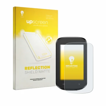 Face avant d’un emballage produit avec le logo de la marque upscreen. À côté, l’appareil iGPSPORT BSC100MAX est représenté ave