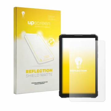 Face avant d’un emballage produit avec le logo de la marque upscreen. À côté, l’appareil Hotwav R11 Pro est représenté avec la