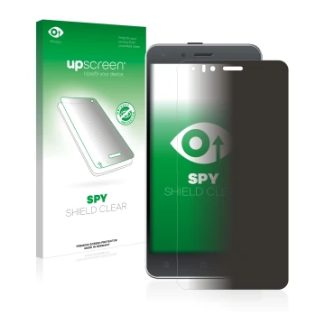 Face avant d’un emballage produit avec le logo de la marque upscreen. À côté, l’appareil Kodak IM5 est représenté avec la prot