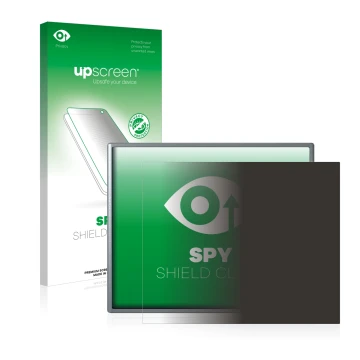 Face avant d’un emballage produit avec le logo de la marque upscreen. À côté, l’appareil Siemens Simatic HMI KTP 400 Basic est