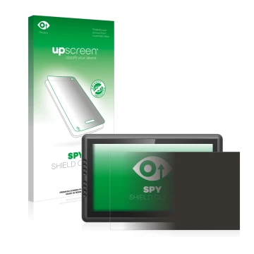 Face avant d’un emballage produit avec le logo de la marque upscreen. À côté, l’appareil XP-Pen Artist 16 Pro 15.6
