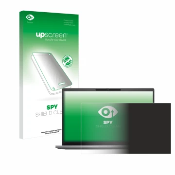 Face avant d’un emballage produit avec le logo de la marque upscreen. À côté, l’appareil Dell Latitude 7420 Non-Touch est repr