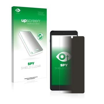 Face avant d’un emballage produit avec le logo de la marque upscreen. À côté, l’appareil Motorola Edge 20 Pro est représenté a