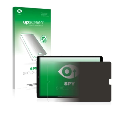 Face avant d’un emballage produit avec le logo de la marque upscreen. À côté, l’appareil Goodtel G2 est représenté avec la pro