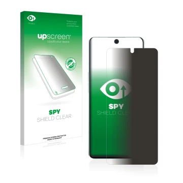 Face avant d’un emballage produit avec le logo de la marque upscreen. À côté, l’appareil Oppo Reno 8 Pro 5G est représenté ave