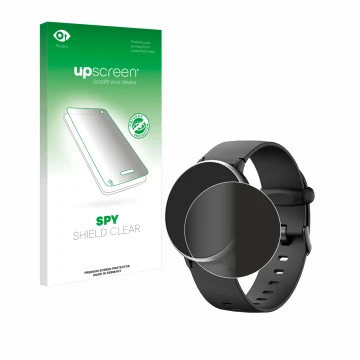 Face avant d’un emballage produit avec le logo de la marque upscreen. À côté, l’appareil DIGEEHOT H39r est représenté avec la 
