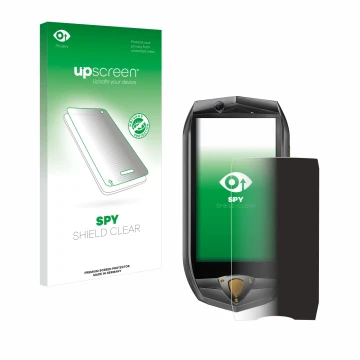 Face avant d’un emballage produit avec le logo de la marque upscreen. À côté, l’appareil Oukitel K16 est représenté avec la pr