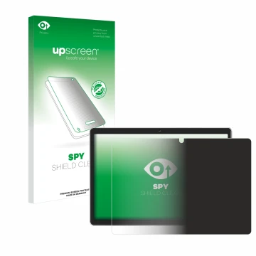 Face avant d’un emballage produit avec le logo de la marque upscreen. À côté, l’appareil Facetel Q6 est représenté avec la pro